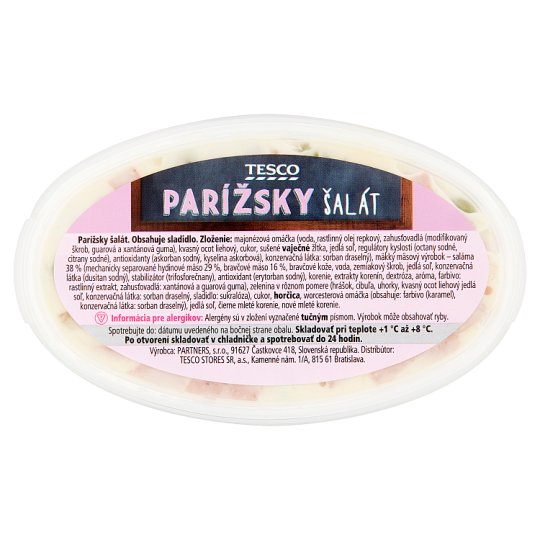 Tesco Parížsky šalát 140 g