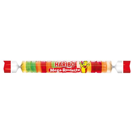 Haribo Mega-Roulette Jelly with Fruit Flavours 45 g - Tesco Groceries