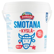 Zvolenský Sour Cream Thick 16% 1 kg