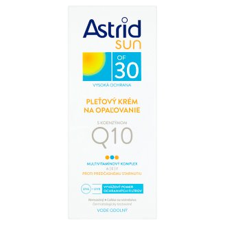 Astrid Sun Pleťový krém na opaľovanie OF 30 50 ml