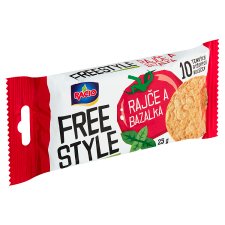 Racio Free Style Rice Sandwiches with Tomato and Basil Flavor 25 g