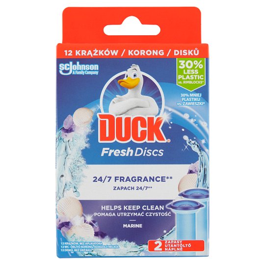 Duck Fresh Discs Čistič WC Marine náplň 2 x 36 ml
