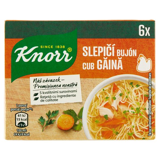Knorr Chicken Broth 6 x 10 g