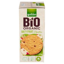 Gullón Bio sušienky s ovsom a ovocím 270 g