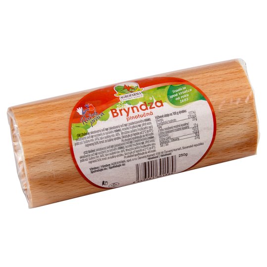 AGROFARMA Bryndza plnotučná 250 g