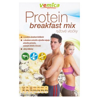Vemica Proteínová raňajková zmes ryžové vločky 200 g