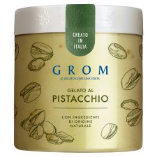 Grom Pistachio Ice Cream with Pieces of Caramelized Pistachios 460 ml