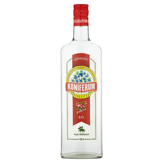 Slovenská koniferum borovička brusnica 37,5% 700 ml