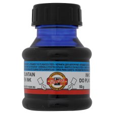 KOH-I-NOOR Atrament do plniacich pier modrý 50 g