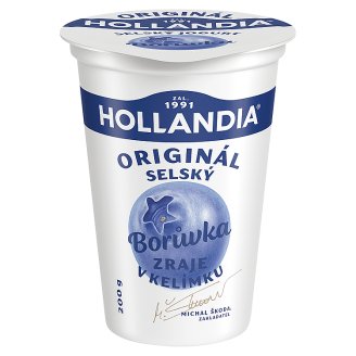 Hollandia Gazdovský jogurt čučoriedkový s kultúrou BiFi 200 g