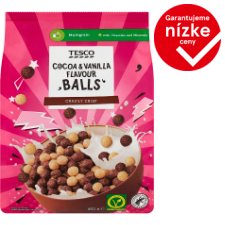 Tesco Cocoa & Vanilla Flavour Balls 450 g