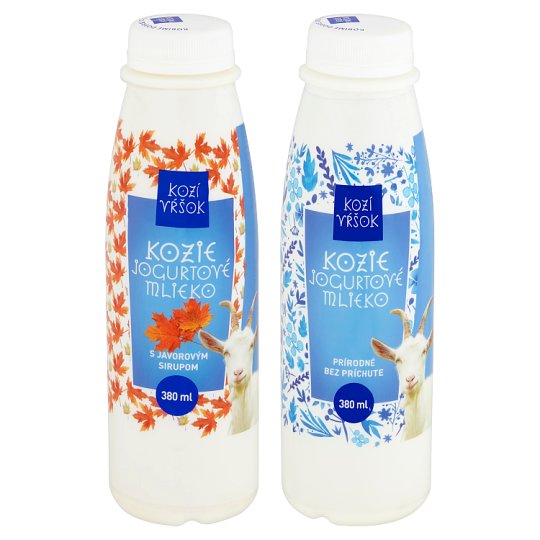 Kozí Vŕšok Kozie jogurtové mlieko 380 ml