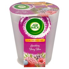 Air Wick Essential Oils Sparkling Berry Bliss Candle 220 g