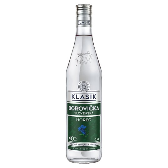 St. Nicolaus Klasik Borovička slovenská - Horec 40% 0,5 l