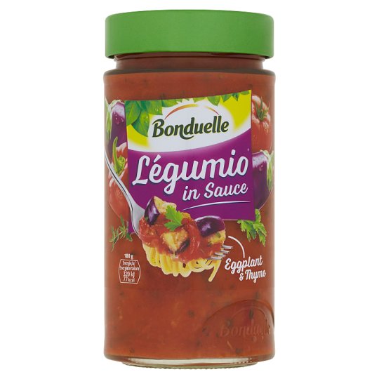 Bonduelle Légumio Zmes zeleniny s baklažánom, pripravená v omáčke s tymianom 460 g