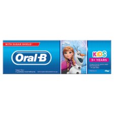 Oral-B Kids Frozen or Cars toothpaste, 2 x 75ml