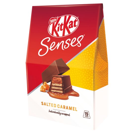 NESTLÉ KIT KAT SENSES Salted Caramel 150 g Tesco Groceries