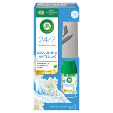 Air Wick Freshmatic Automatic Spray Diffuser & Refill Cool Linen & White Lilac 250 ml