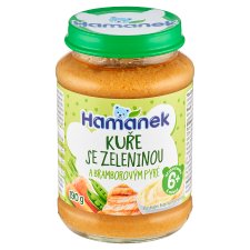 Hamánek Kura so zeleninou a zemiakovým pyré 190 g