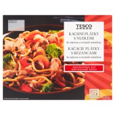 Tesco Duck Slices with Noodles with Soy and Teriyaki Sauce 430 g