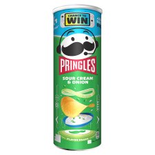 Pringles Snack with Sour Cream and Onion Flavour 165 g