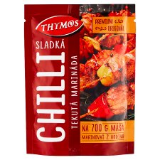 Thymos Chilli sladká tekutá marináda 90 g