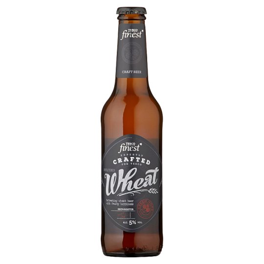 Tesco Finest Light Special Unfiltered Wheat Beer 330 ml