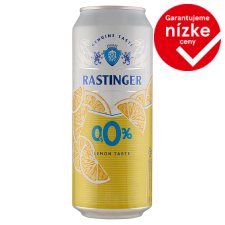 Rastinger Mixed Soft Drink from Non-Alcoholic Beer and Soft Drink with Lemon Taste 500 ml