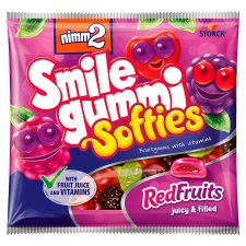 nimm2 Smilegummi Softies Red Fruits Candies 90 g