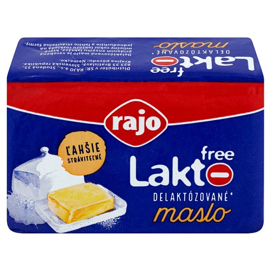 Rajo Lakto Free Delaktózované maslo 125 g