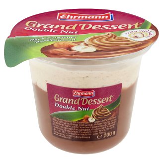 Ehrmann Grand Dessert Double Nut dezert s lieskovoorieškovou príchuťou 200 g
