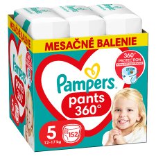 Pampers Active Baby plienkové nohavičky veľkosť 5, 152 plienok, 11kg-17kg