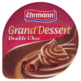 Ehrmann Grand Dessert Double Choc kakaový dezert s kakaovou šľahačkou 200 g