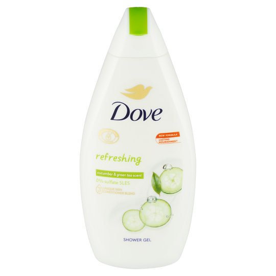 Dove Refreshing Cucumber & Green Tea Scent Shower Gel 450 ml Tesco