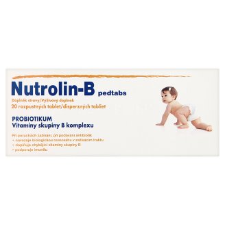 Nutrolin-B Probiotikum Disperzné Tablety 20 Ks - Tesco Potraviny