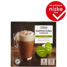 Tesco Cappuccino 16 Capsules 192 g