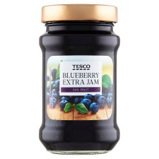 Tesco Blueberry Extra Jam Less Sweet 450 g