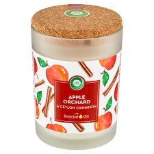 Air Wick Essential Oils Apple Orchard & Ceylon Cinnamon Candle 185 g