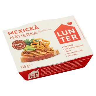 Lunter Mexická rastlinná nátierka 115 g
