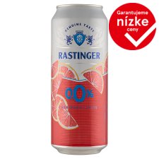 Rastinger Mixed Non-Alcoholic Drink Prepared from Non-Alcoholic Beer with Grapefruit Taste 500 ml