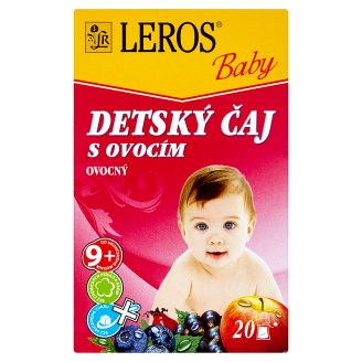 Leros Baby Detský čaj s ovocím 20 x 2 g