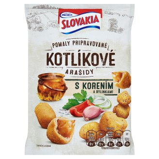 Slovakia Kotlíkové Pražené arašidy s korením a bylinkami 150 g