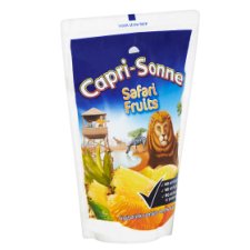 Capri-Sonne Safari Fruits nesýtený nealkoholický ovocný nápoj 200 ml