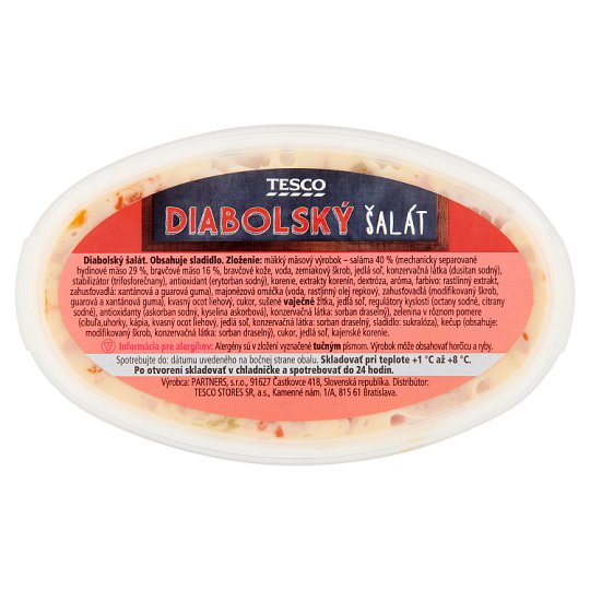 Tesco Diabolský šalát 140 g