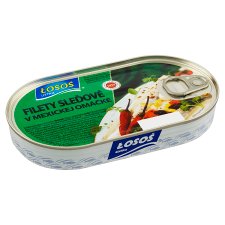 Łosoś Ustka Filety sleďové v mexickej omáčke 170 g