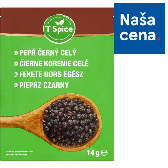 T Spice Čierne korenie celé 14 g