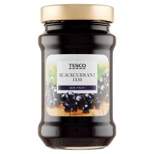 Tesco Blackcurrant Extra Jam Less Sweet 450 g