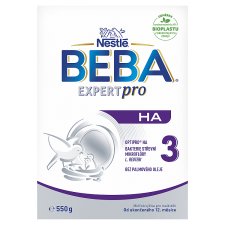 BEBA EXPERTpro HA 3, Milk Formula for Small Children, 550 g