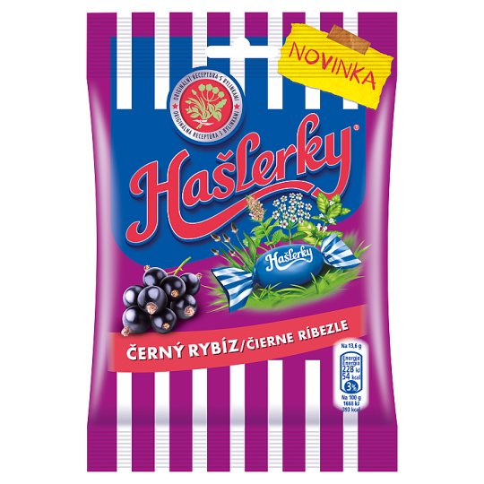 Hašlerky čierne ríbezle 90 g