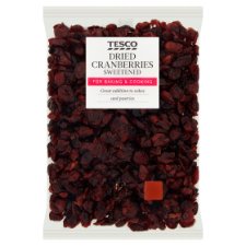 Tesco Dried Cranberries Sweetened 400 g